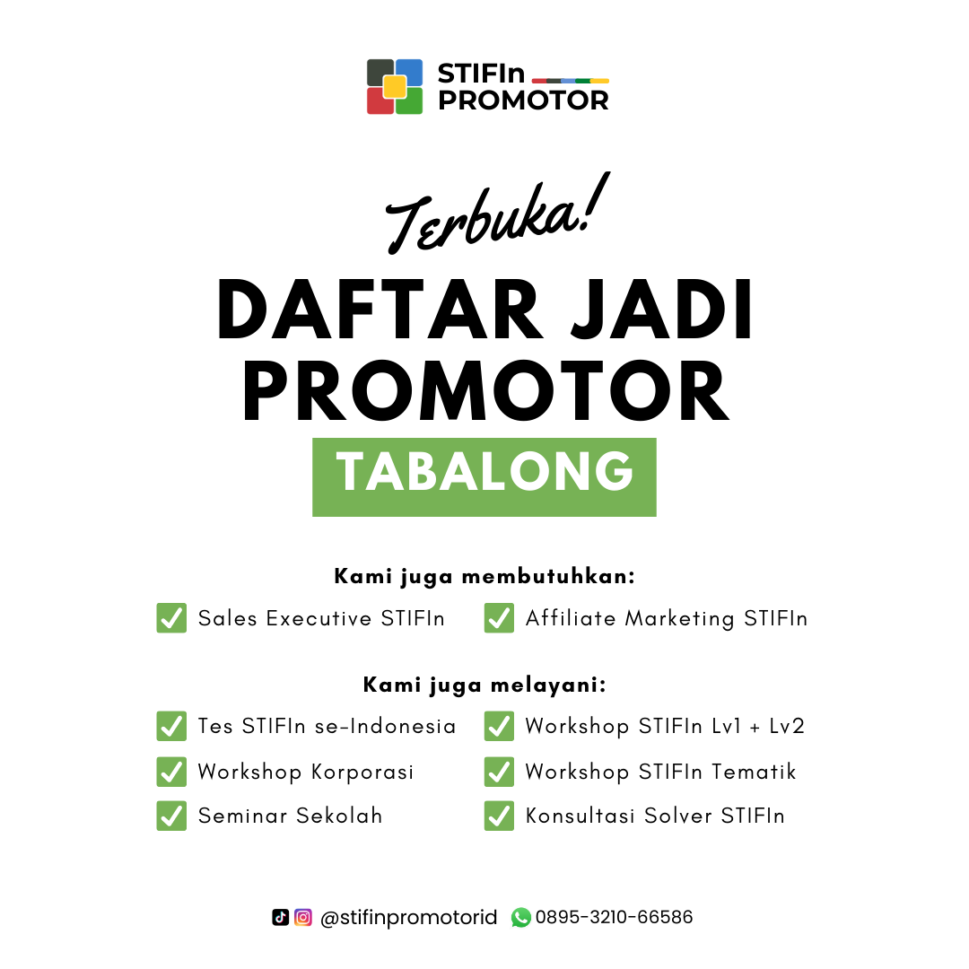 Daftar Promotor STIFIn Tabalong – Kalimantan Selatan