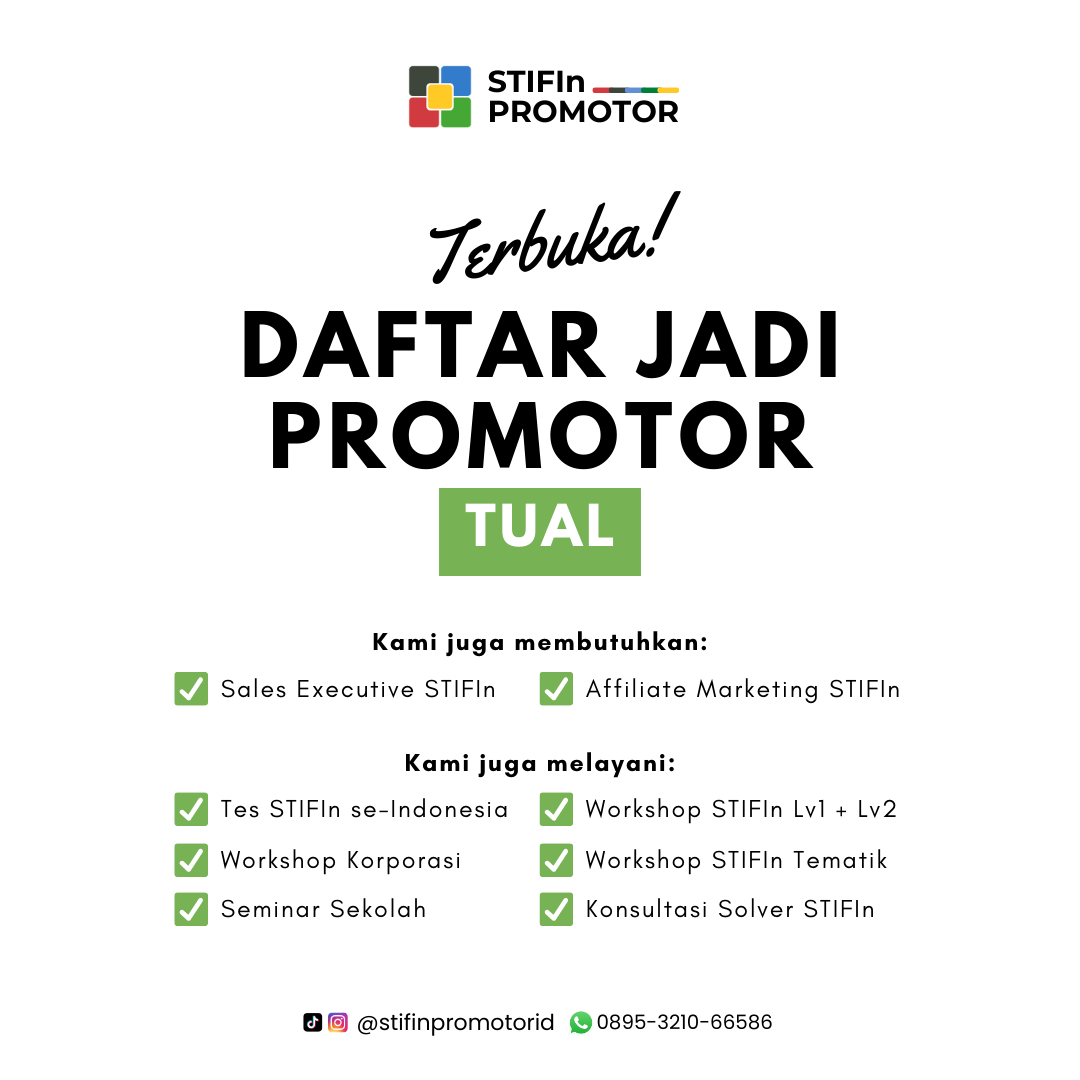 Daftar Promotor STIFIn Tual – Maluku