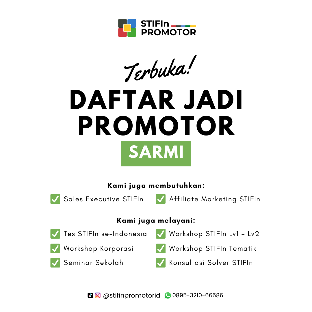 Daftar Promotor STIFIn Sarmi – Papua
