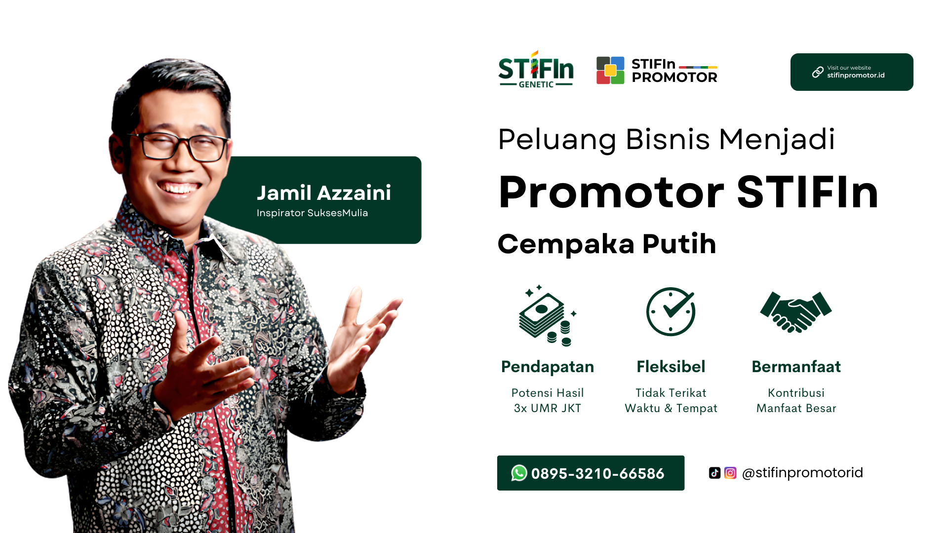 Pendaftaran Promotor STIFIn Cempaka Putih – Jakarta Pusat