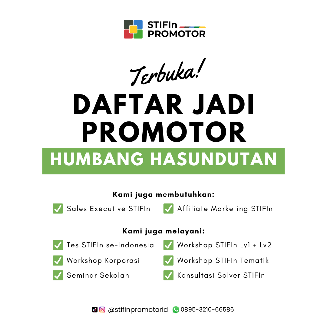 Daftar Promotor STIFIn Humbang Hasundutan – Sumatra Utara